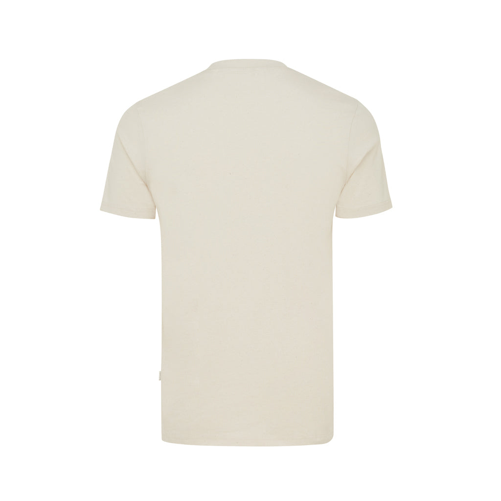IQONIQ Manuel ungefärbtes T-Shirt aus recycelter Baumwolle – natural raw