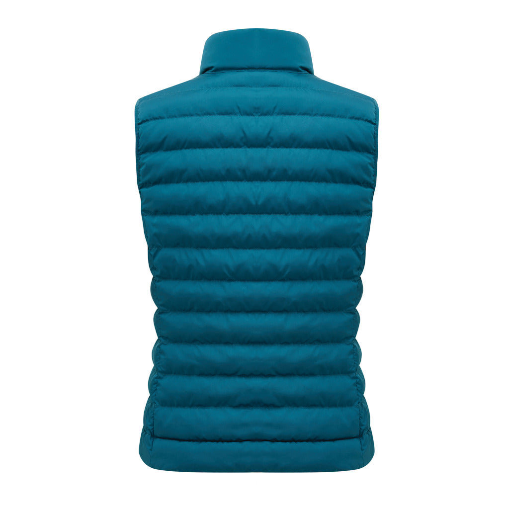 IQONIQ Meru Damen Bodywarmer aus recyceltem Polyester – dark teal