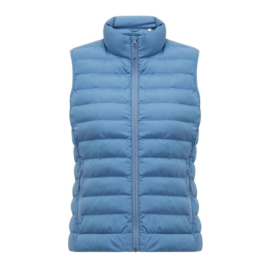 IQONIQ Meru Damen Bodywarmer aus recyceltem Polyester – moon blue