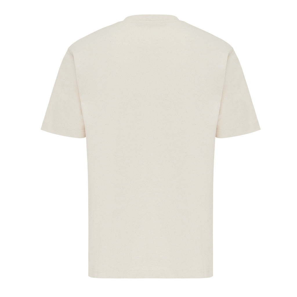 IQONIQ Nikko Heavyweight T-Shirt aus recycelter Baumwolle – natural raw