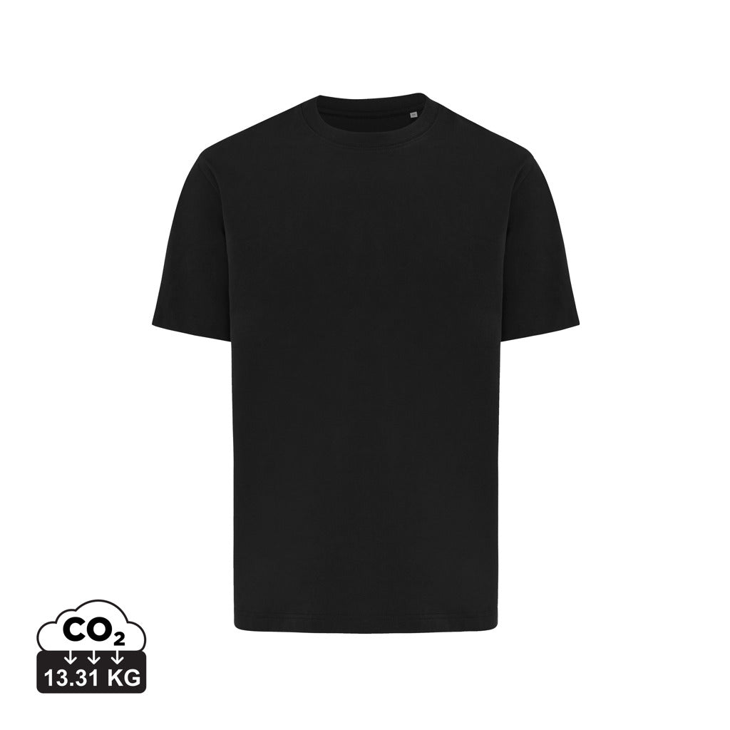IQONIQ Nikko Heavyweight T-Shirt aus recycelter Baumwolle – schwarz