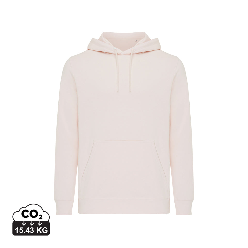IQONIQ Rila Lightweight Hoodie aus recycelter Baumwolle – cloud pink