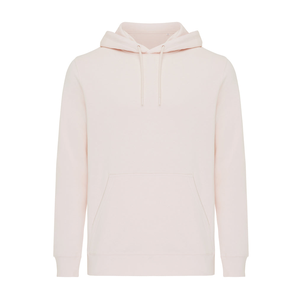 IQONIQ Rila Lightweight Hoodie aus recycelter Baumwolle – cloud pink