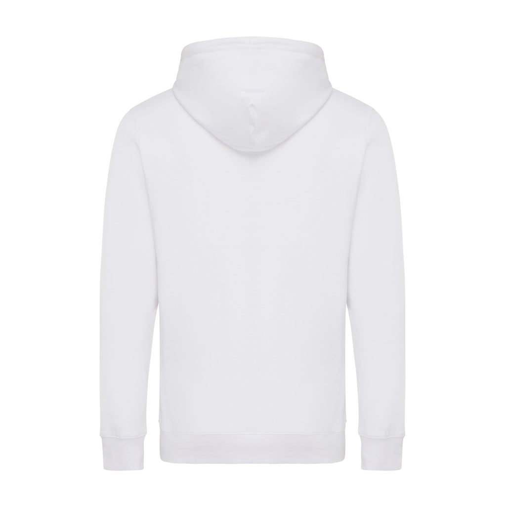 IQONIQ Rila Lightweight Hoodie aus recycelter Baumwolle – recycled white