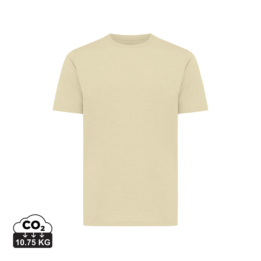 IQONIQ Sierra Lightweight T-Shirt aus recycelter Baumwolle – cream yellow