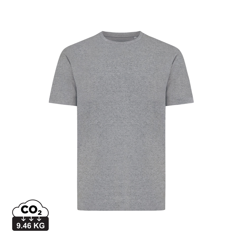 IQONIQ Sierra Lightweight T-Shirt aus recycelter Baumwolle – light heather anthracite