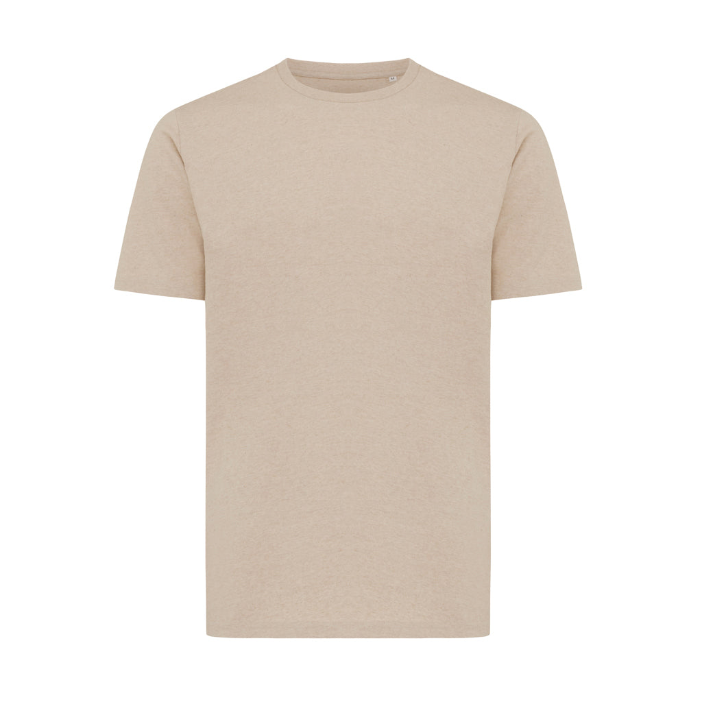 IQONIQ Sierra Lightweight T-Shirt aus recycelter Baumwolle – light heather brown