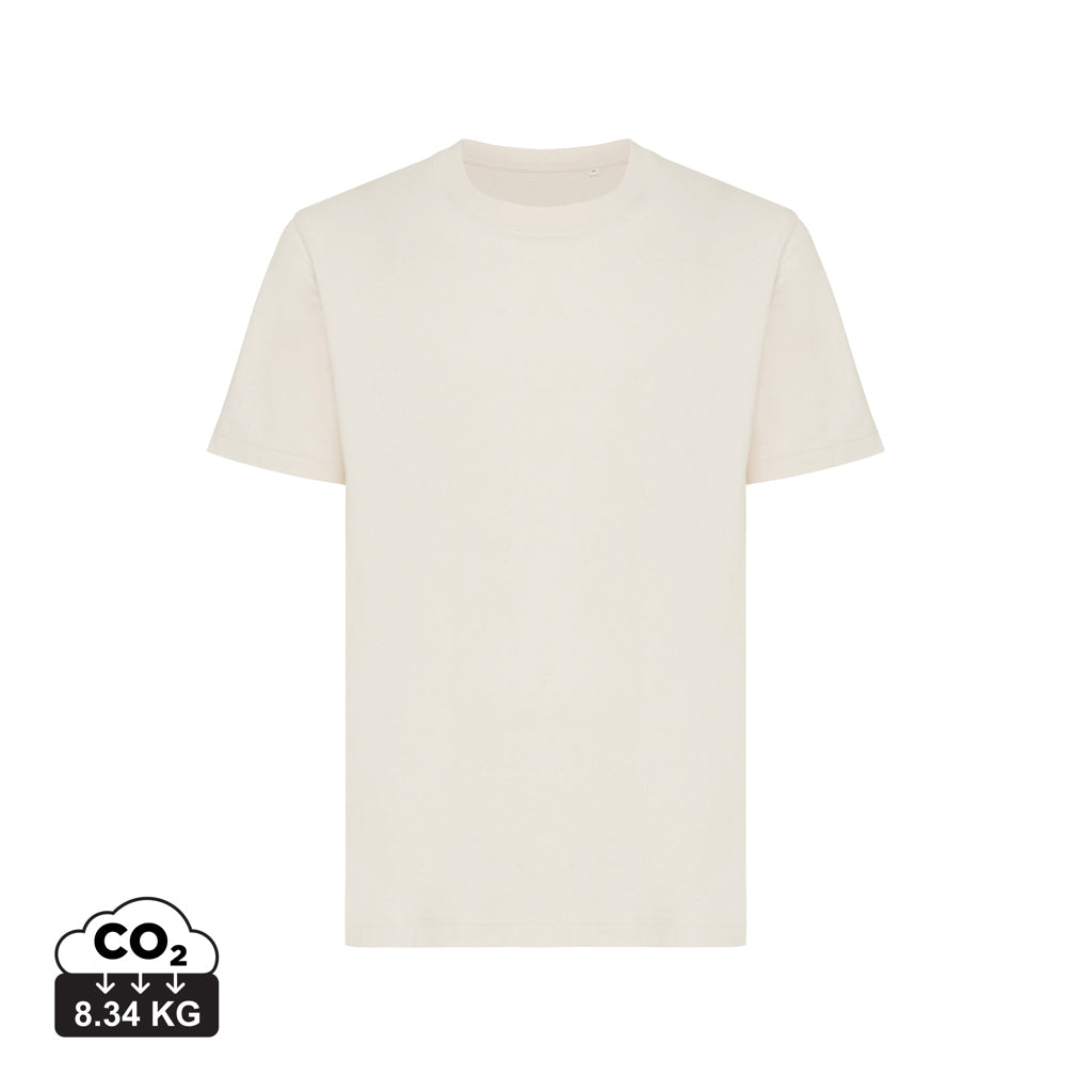 IQONIQ Sierra Lightweight T-Shirt aus recycelter Baumwolle – natural raw
