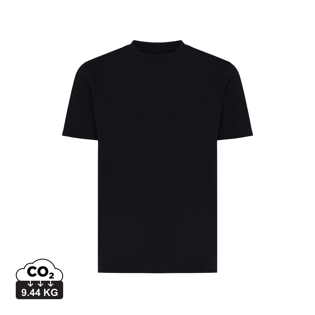 IQONIQ Sierra Lightweight T-Shirt aus recycelter Baumwolle – schwarz