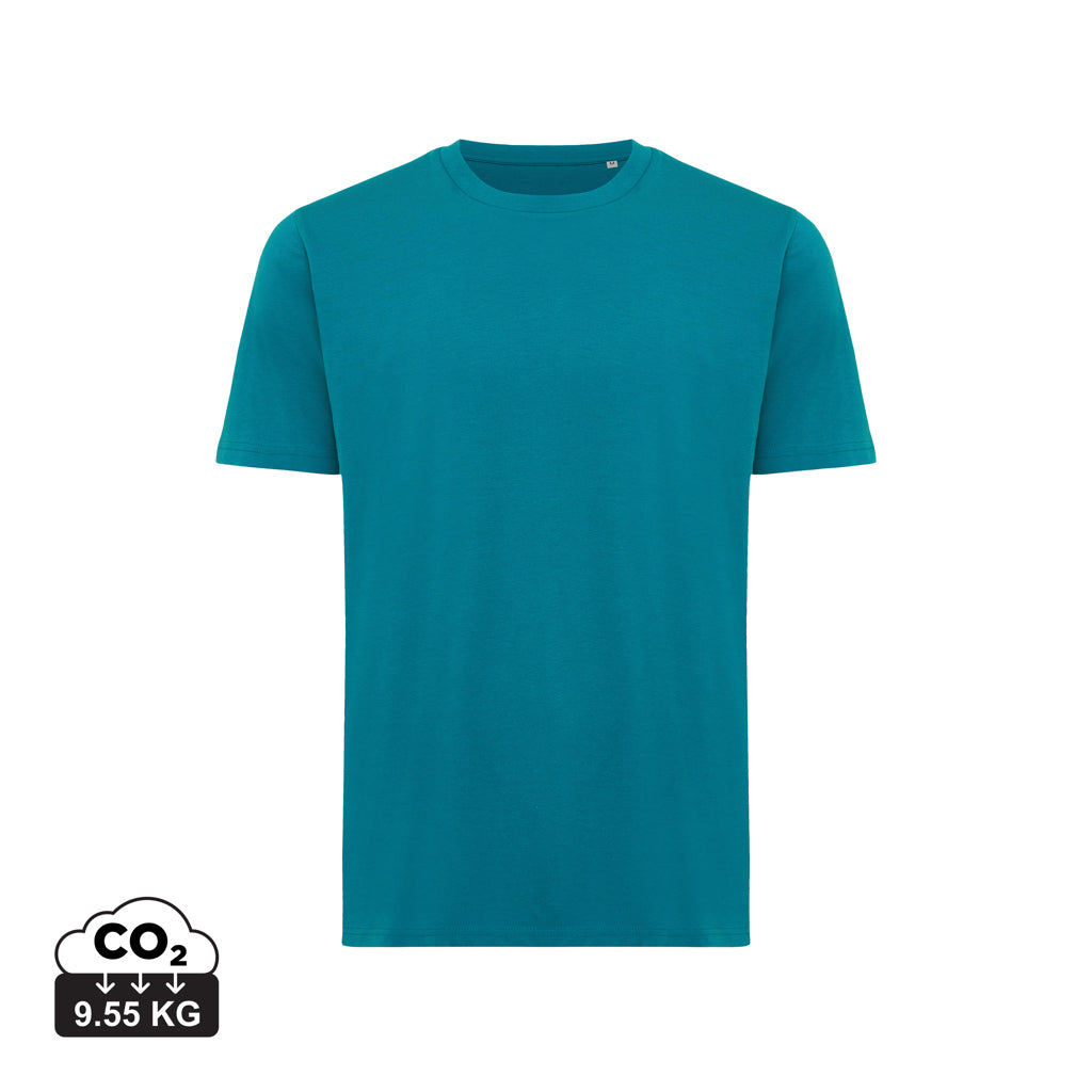 IQONIQ Sierra Lightweight T-Shirt aus recycelter Baumwolle – verdigris