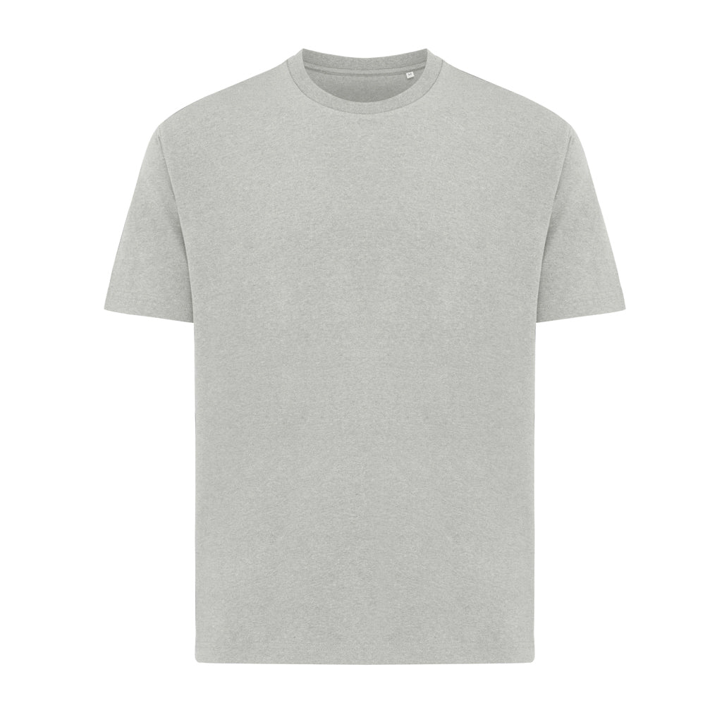 IQONIQ Teide T-Shirt aus recycelter Baumwolle – heather grey
