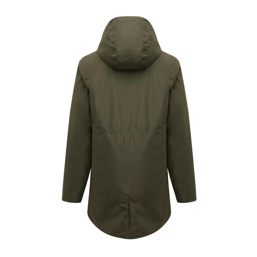 IQONIQ Thelon Parka aus recyceltem Polyester – khaki