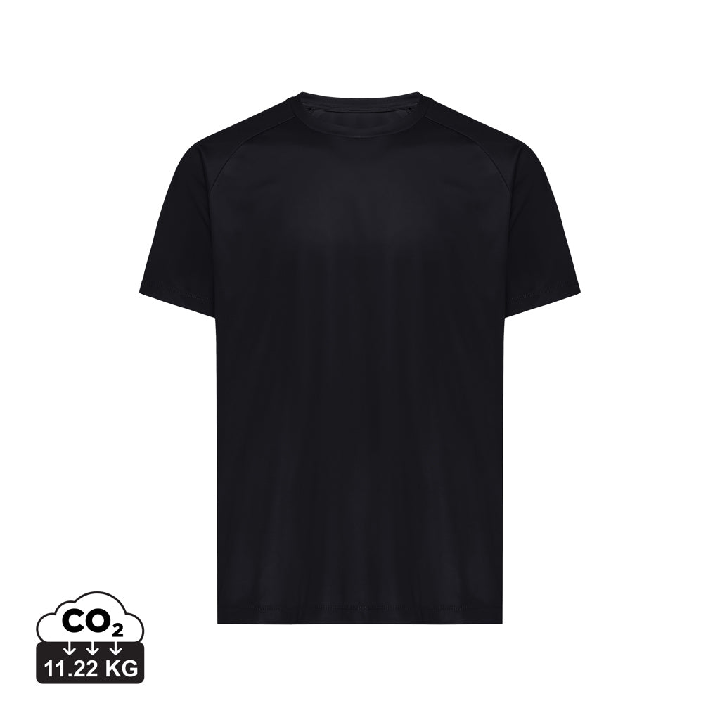 IQONIQ Tikal Sport Quick-Dry T-Shirt aus rec. Polyester – schwarz