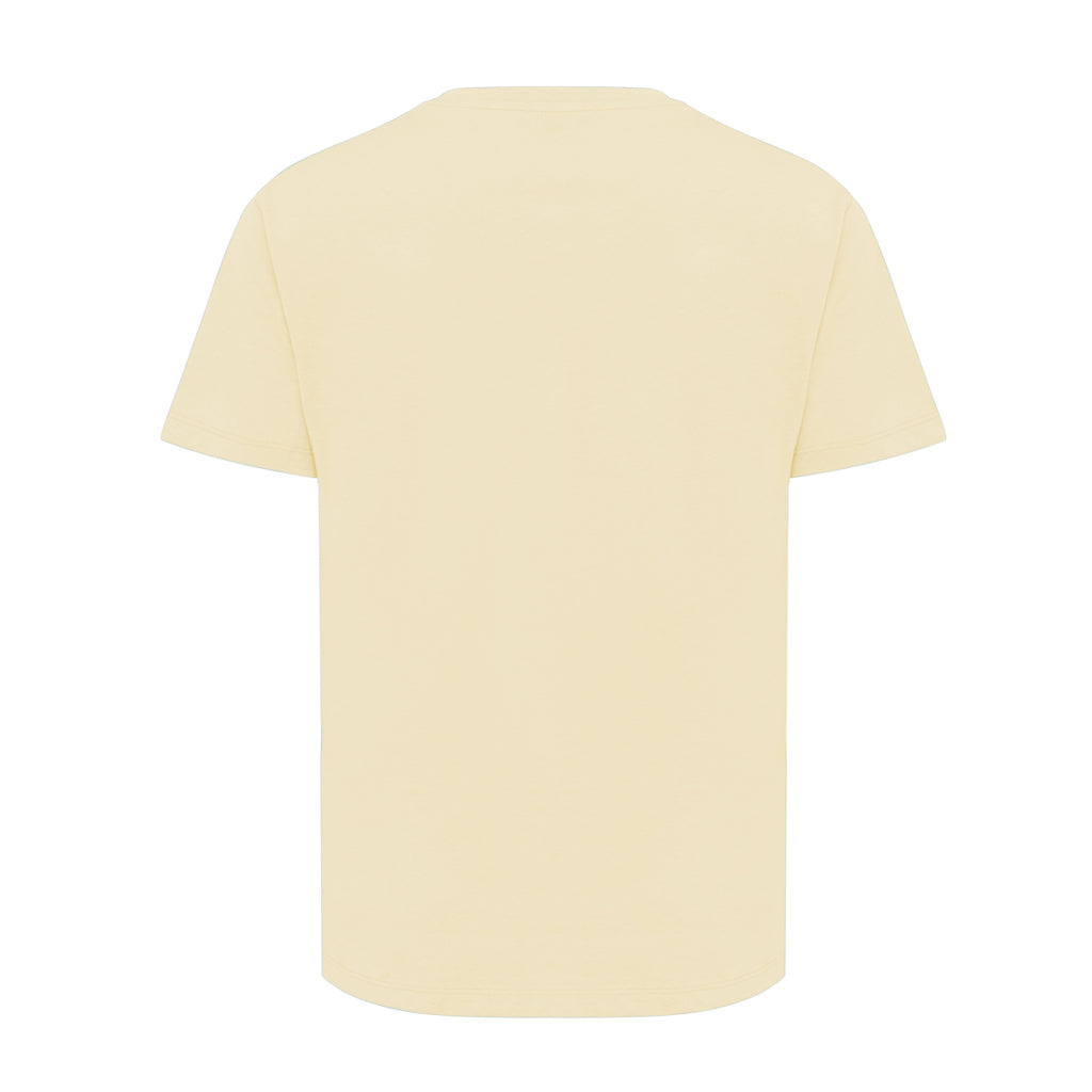 IQONIQ Yala Damen T-Shirt aus recycelter Baumwolle – cream yellow