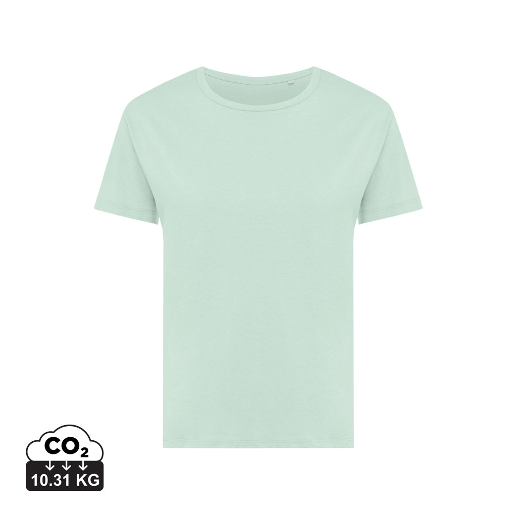 IQONIQ Yala Damen T-Shirt aus recycelter Baumwolle – crushed mint