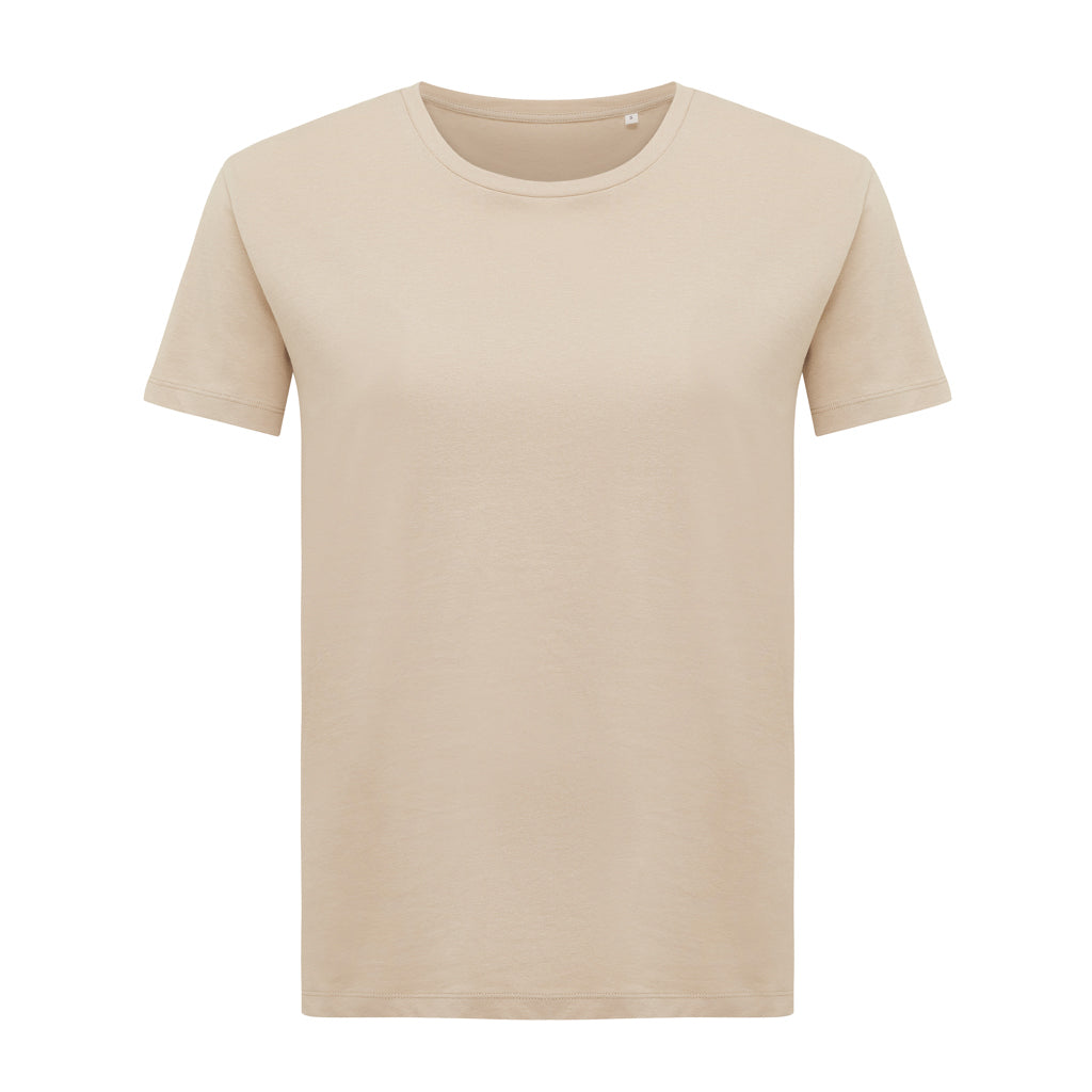 IQONIQ Yala Damen T-Shirt aus recycelter Baumwolle – desert