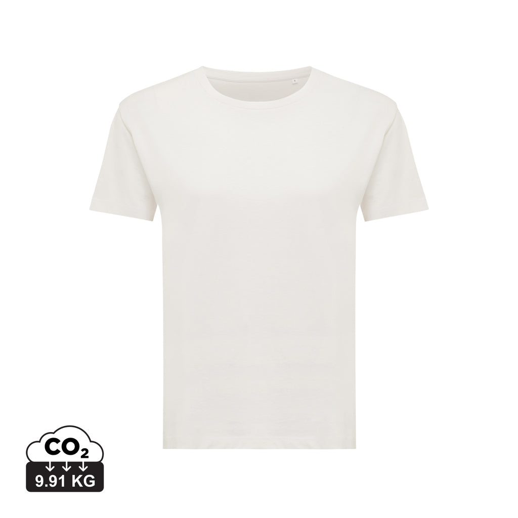 IQONIQ Yala Damen T-Shirt aus recycelter Baumwolle – ivory white
