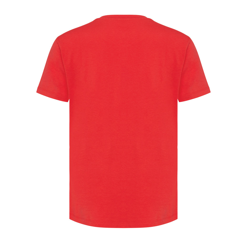 IQONIQ Yala Damen T-Shirt aus recycelter Baumwolle – luscious red
