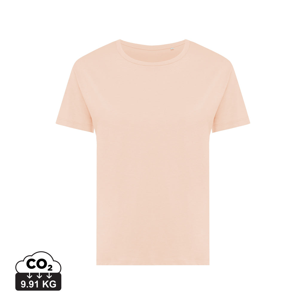 IQONIQ Yala Damen T-Shirt aus recycelter Baumwolle – peach nectar