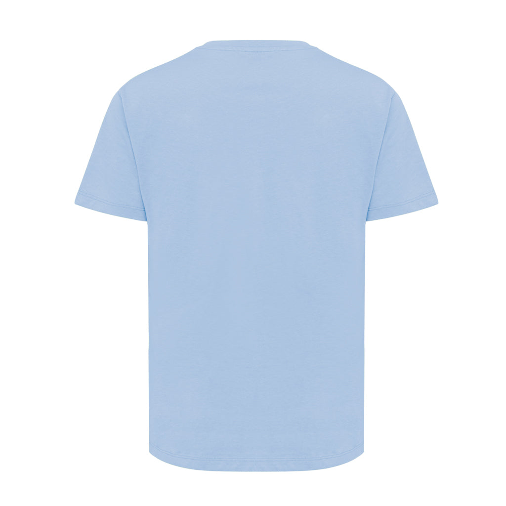 IQONIQ Yala Damen T-Shirt aus recycelter Baumwolle – sky blue