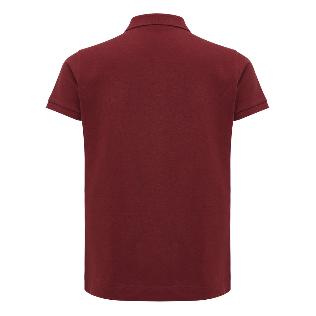 IQONIQ Yosemite Damen Piqué-Poloshirt aus rec. Baumwolle – burgunderrot