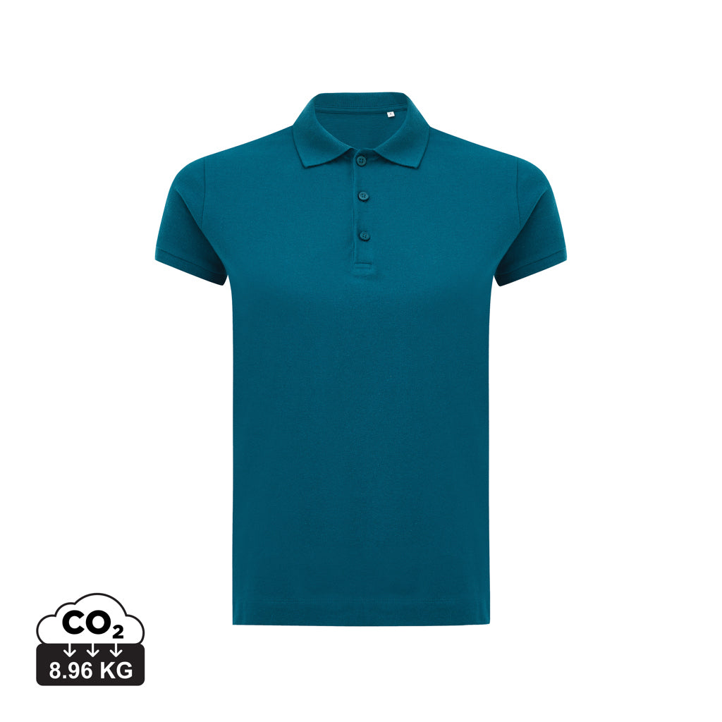 IQONIQ Yosemite Damen Piqué-Poloshirt aus rec. Baumwolle – dark teal