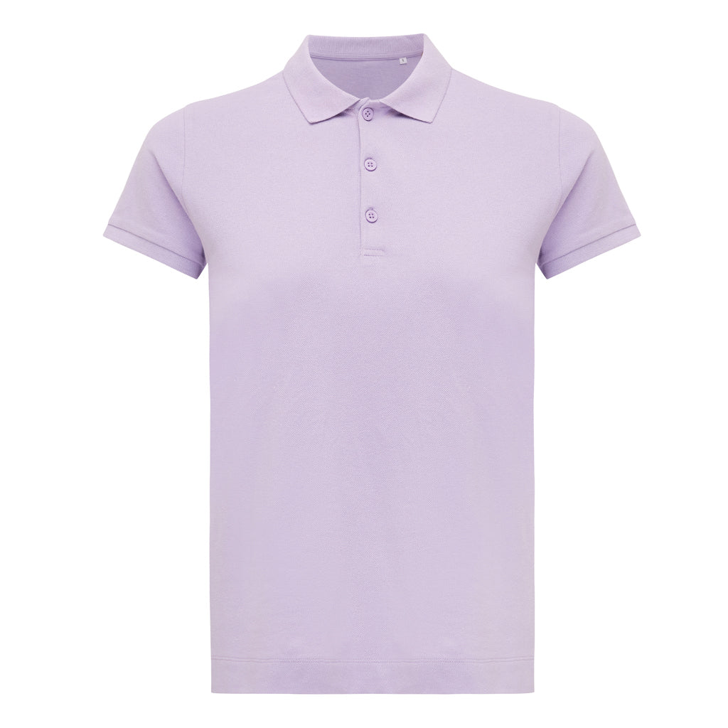 IQONIQ Yosemite Damen Piqué-Poloshirt aus rec. Baumwolle – lavender