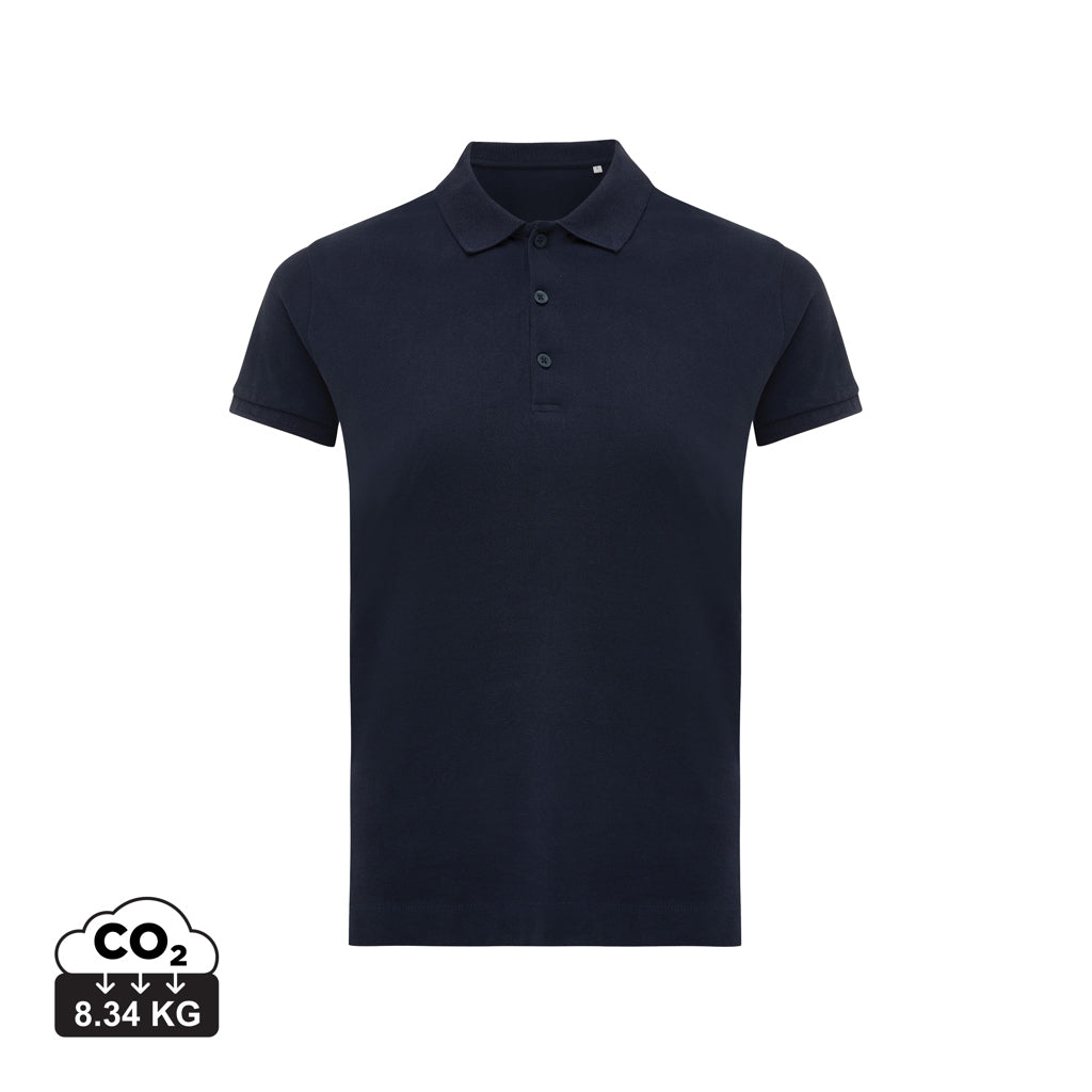IQONIQ Yosemite Damen Piqué-Poloshirt aus rec. Baumwolle – navy blau