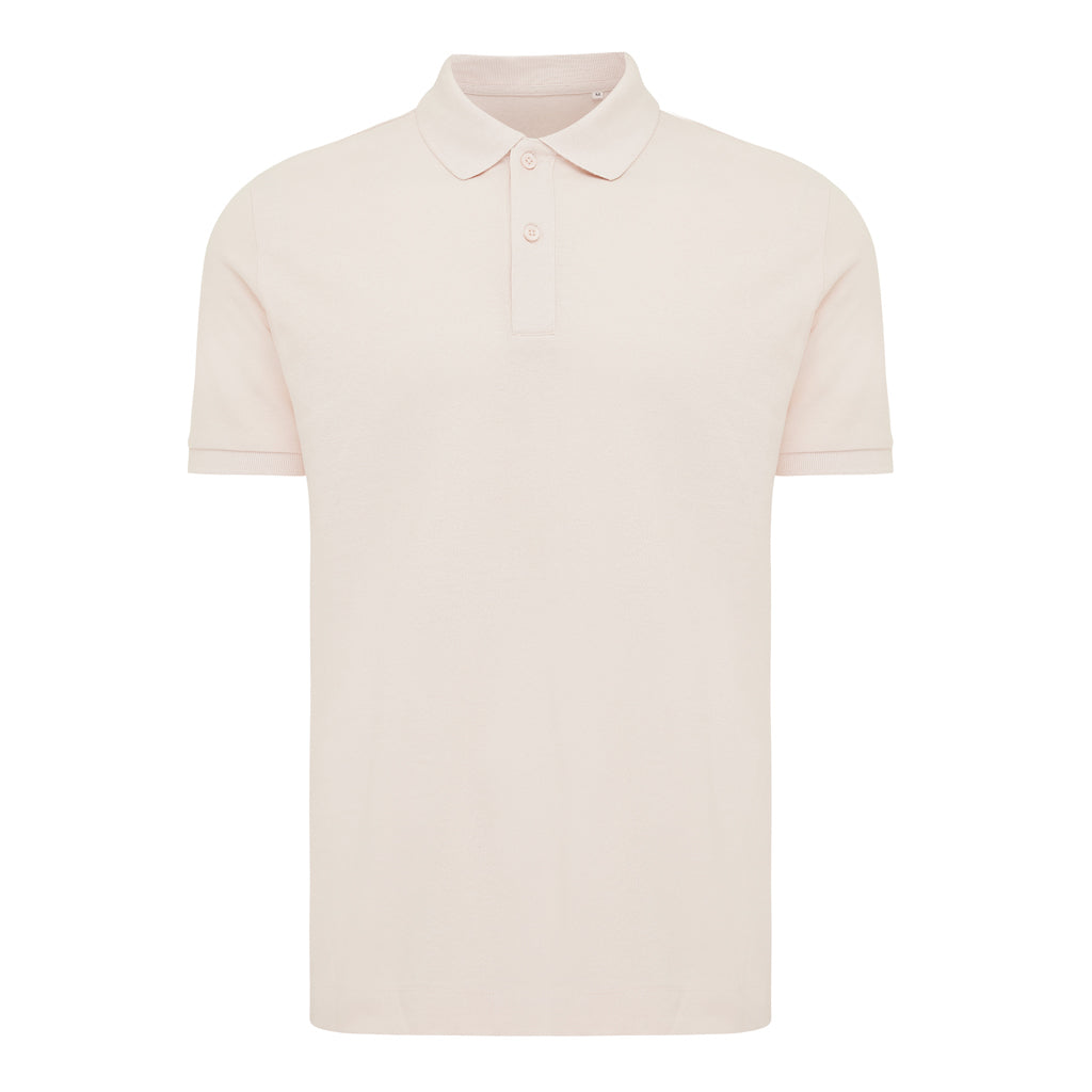 IQONIQ Yosemite Piqué-Poloshirt aus recycelter Baumwolle – cloud pink