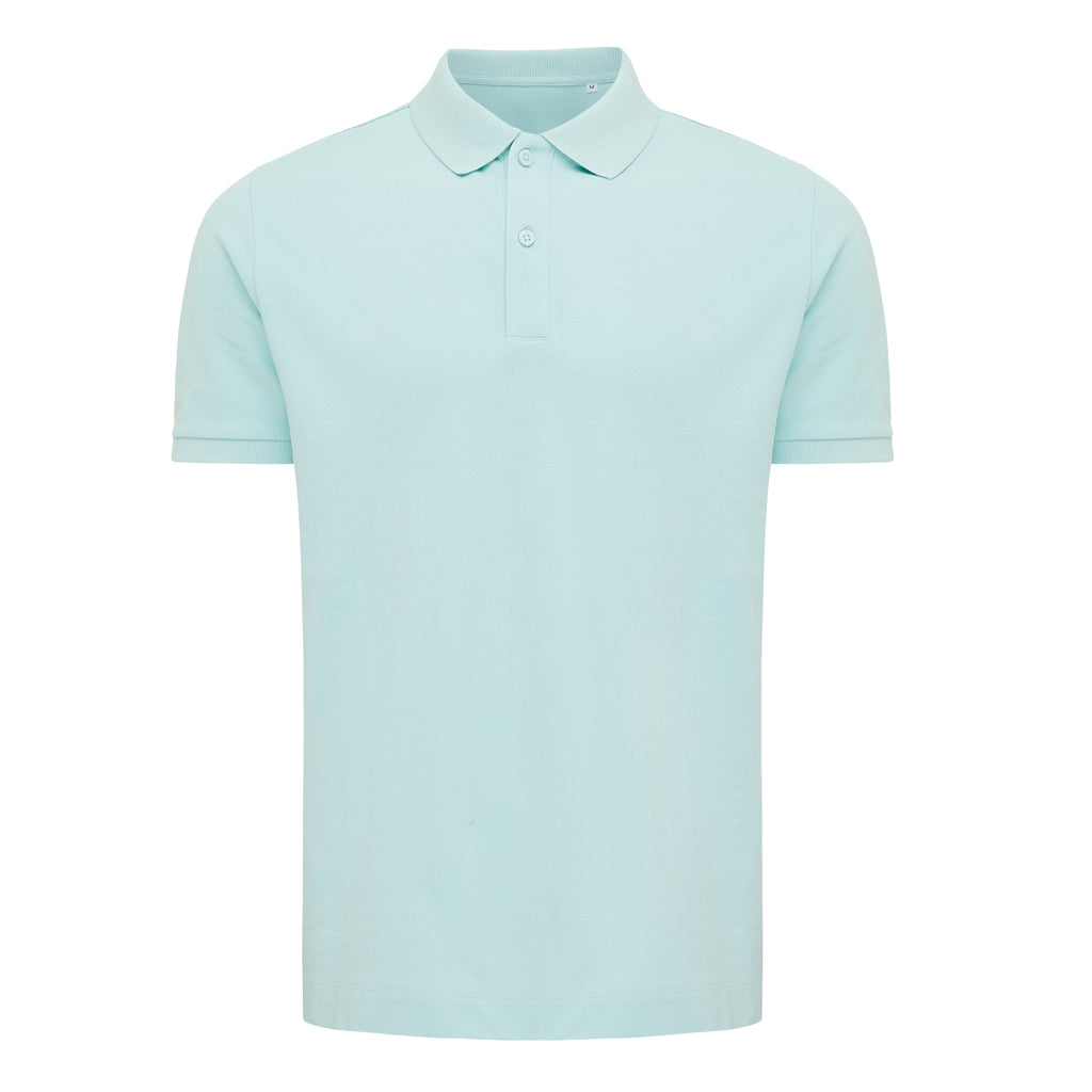 IQONIQ Yosemite Piqué-Poloshirt aus recycelter Baumwolle – crushed mint