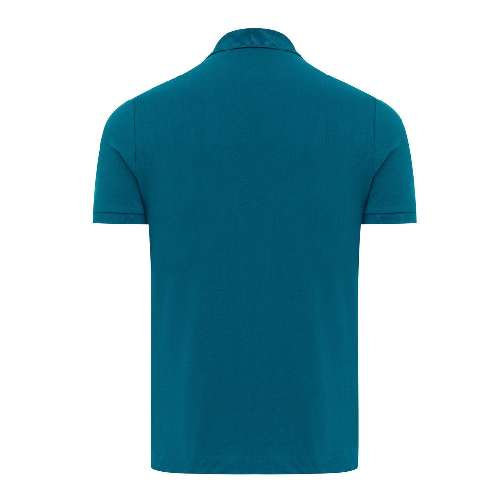 IQONIQ Yosemite Piqué-Poloshirt aus recycelter Baumwolle – dark teal