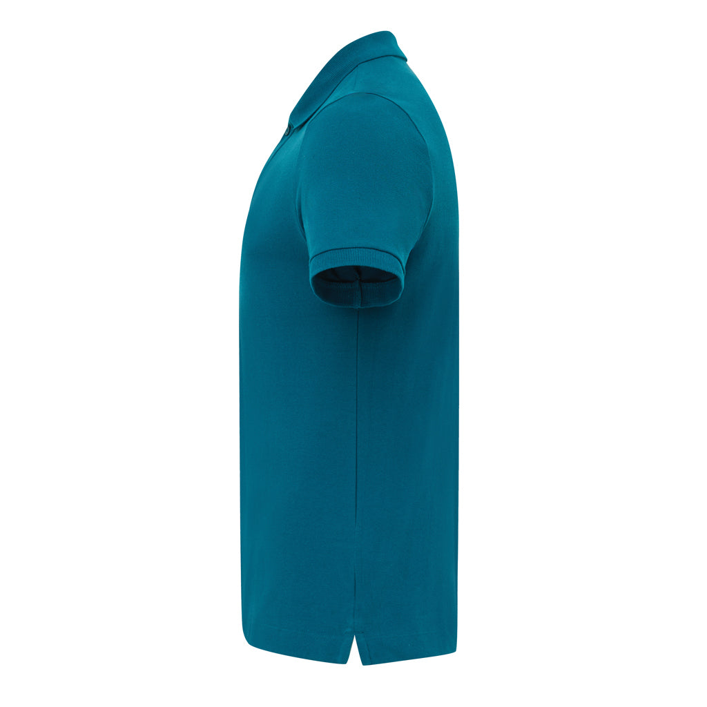 IQONIQ Yosemite Piqué-Poloshirt aus recycelter Baumwolle – dark teal