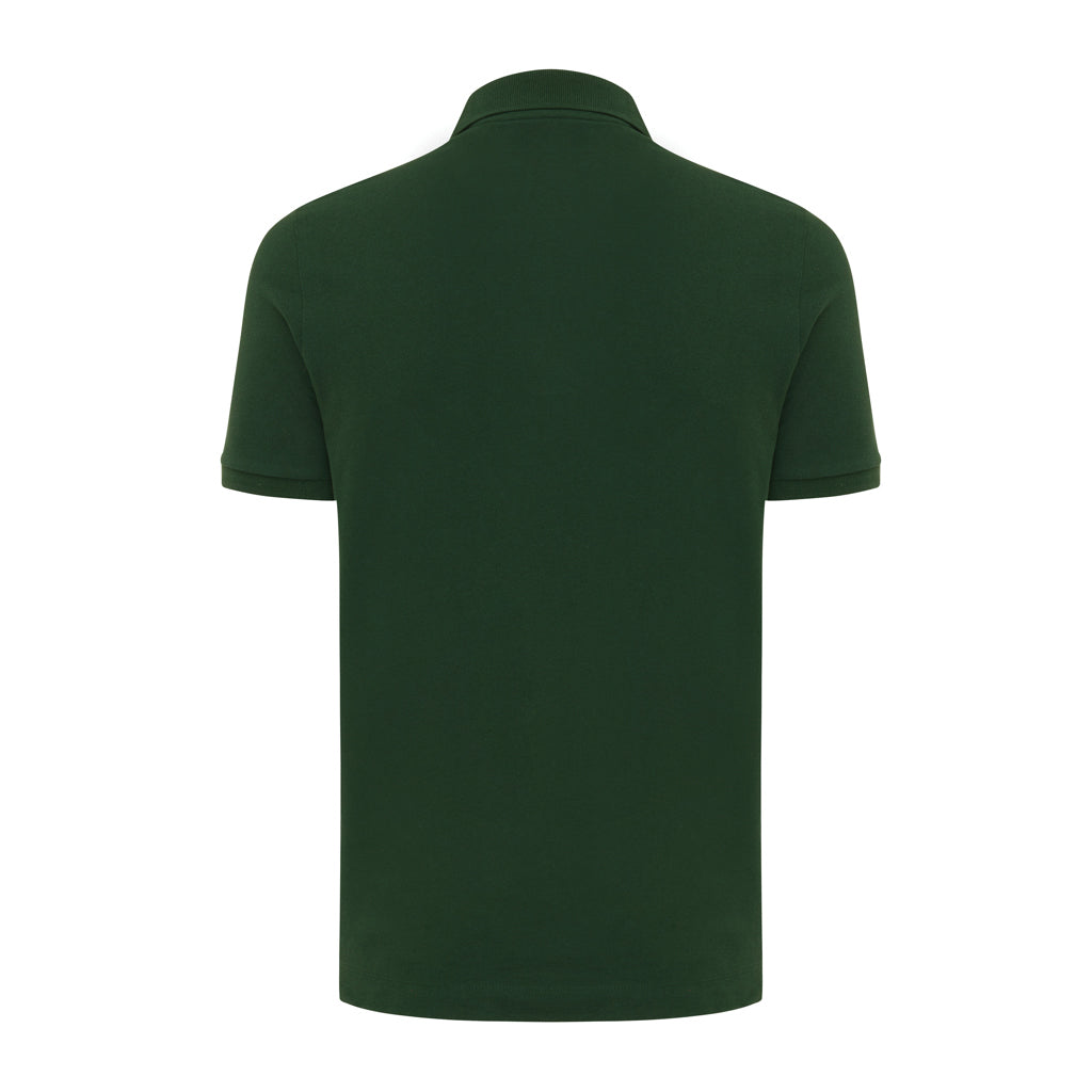 IQONIQ Yosemite Piqué-Poloshirt aus recycelter Baumwolle – forest green