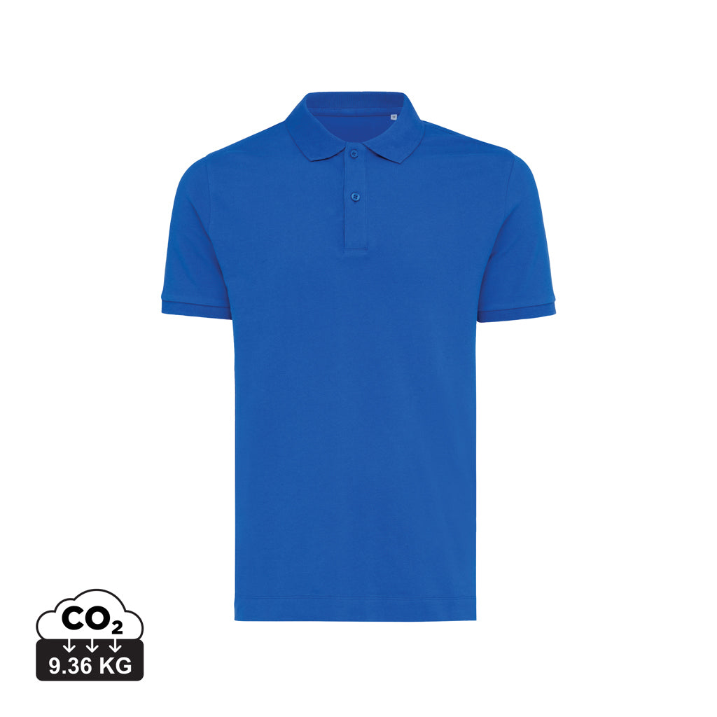 IQONIQ Yosemite Piqué-Poloshirt aus recycelter Baumwolle – Königsblau