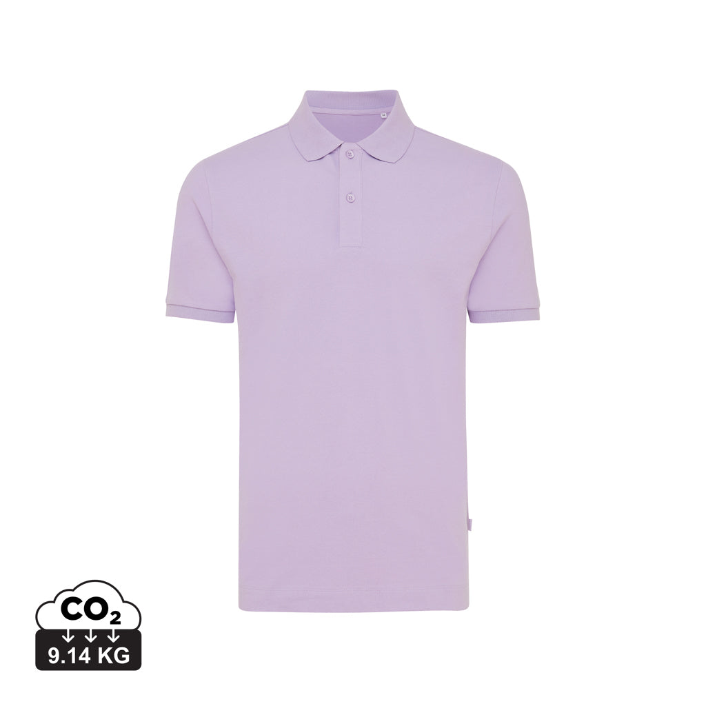 IQONIQ Yosemite Piqué-Poloshirt aus recycelter Baumwolle – lavender