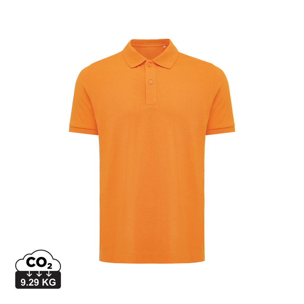 IQONIQ Yosemite Piqué-Poloshirt aus recycelter Baumwolle – orange