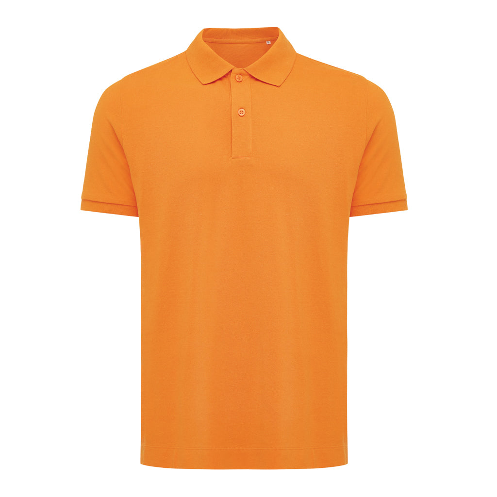IQONIQ Yosemite Piqué-Poloshirt aus recycelter Baumwolle – orange