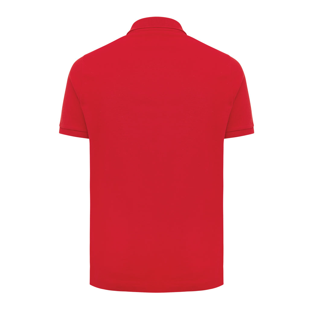 IQONIQ Yosemite Piqué-Poloshirt aus recycelter Baumwolle – rot