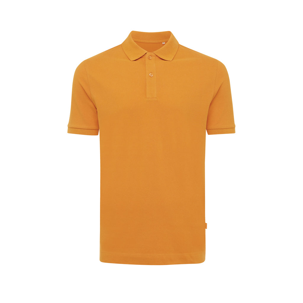 IQONIQ Yosemite Piqué-Poloshirt aus recycelter Baumwolle – sundial orange
