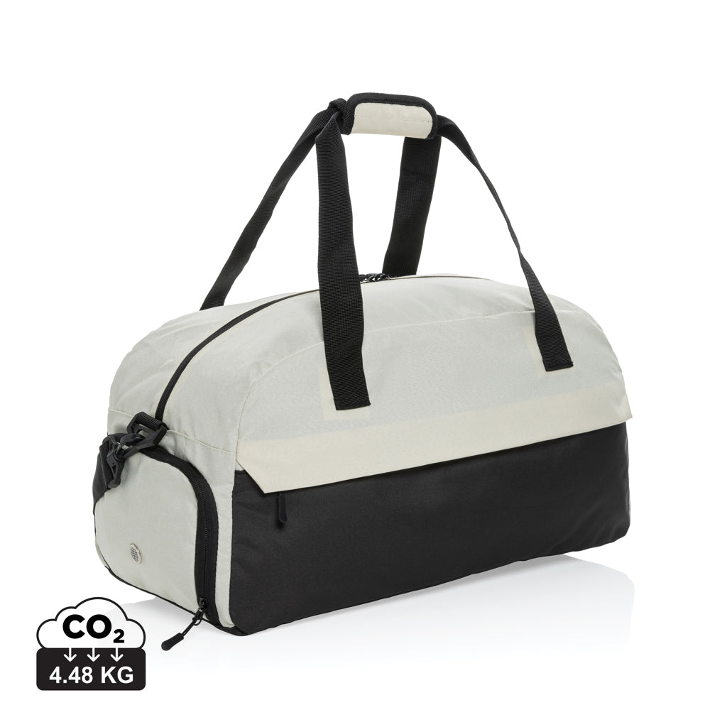 Kazu AWARE™ RPET Weekend-Duffel-Bag – off white