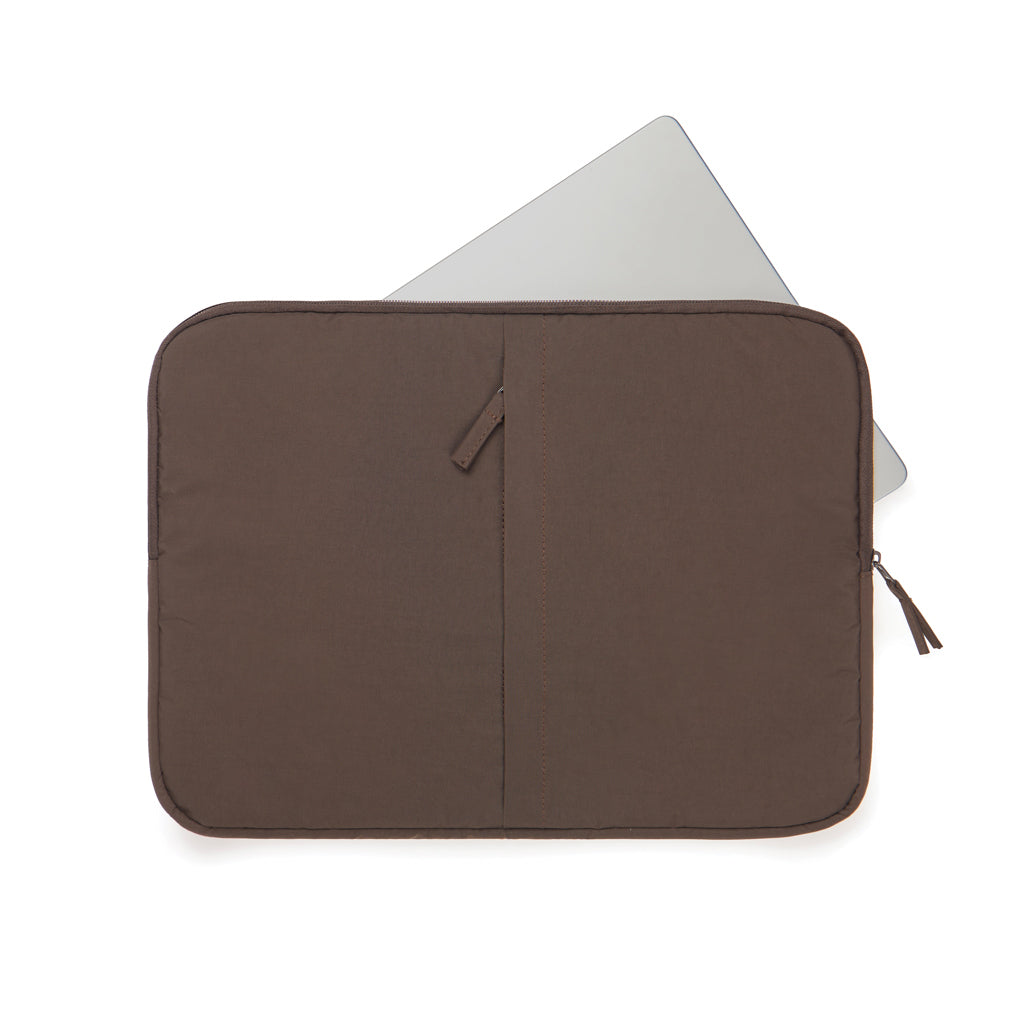 KENTO URBAN 15,6" Laptop-Sleeve aus RCS rec. Nylon – braun