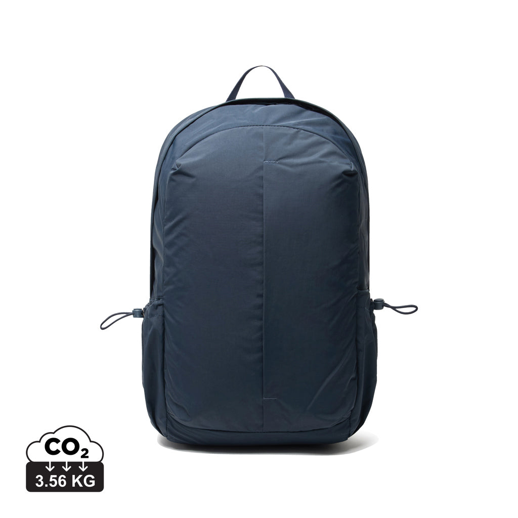 KENTO URBAN 15,6" Rucksack aus RCS recyceltem Nylon – navy blau