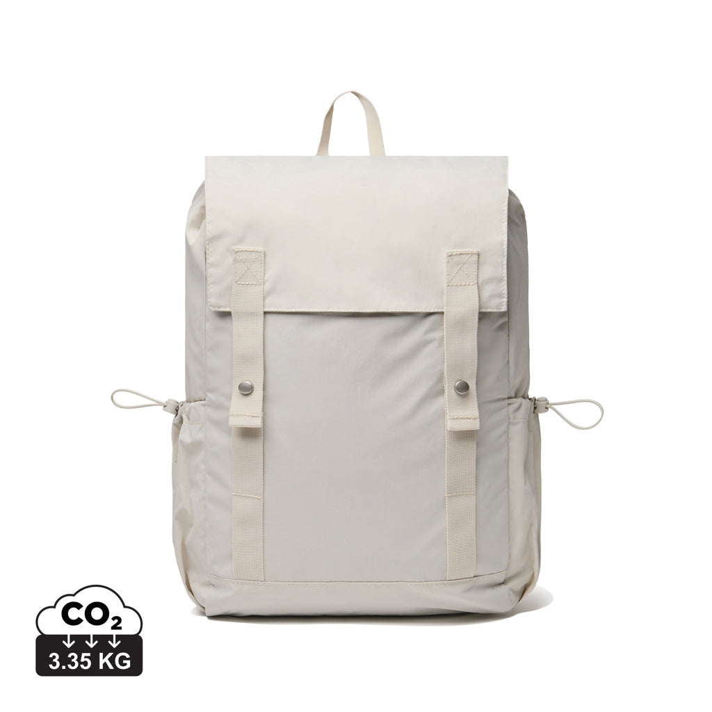 KENTO URBAN Everyday Rucksack aus RCS recyceltem Nylon – beige
