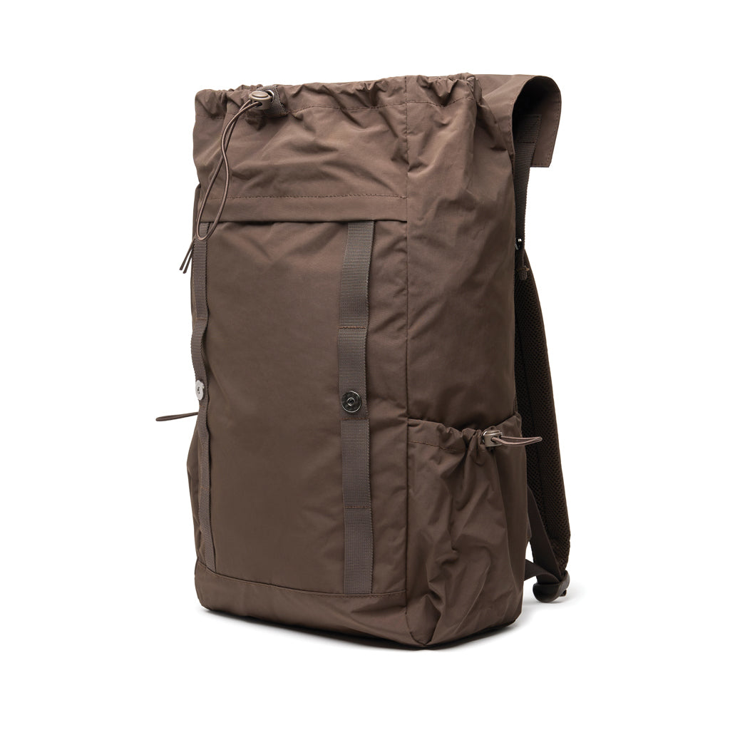 KENTO URBAN Everyday Rucksack aus RCS recyceltem Nylon – braun