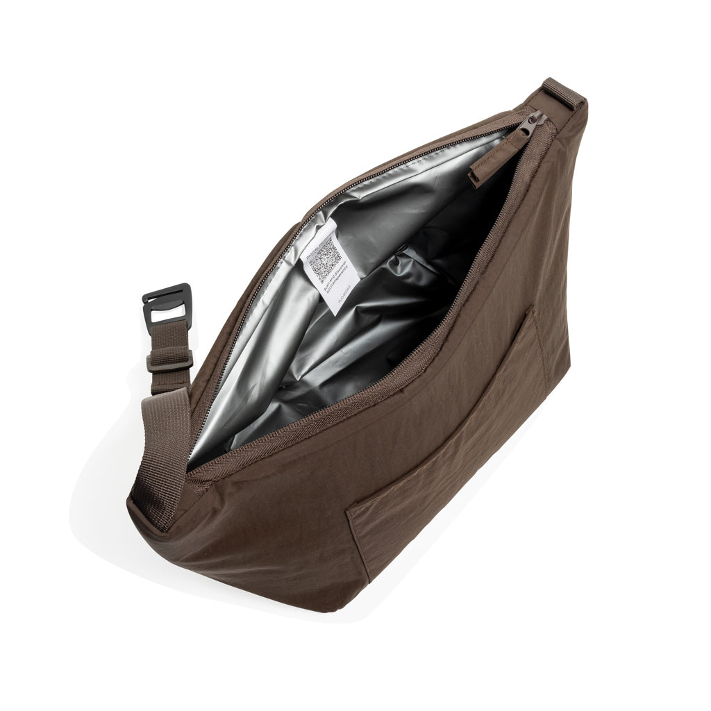 KENTO URBAN Kühltasche aus RCS recyceltem Nylon – braun