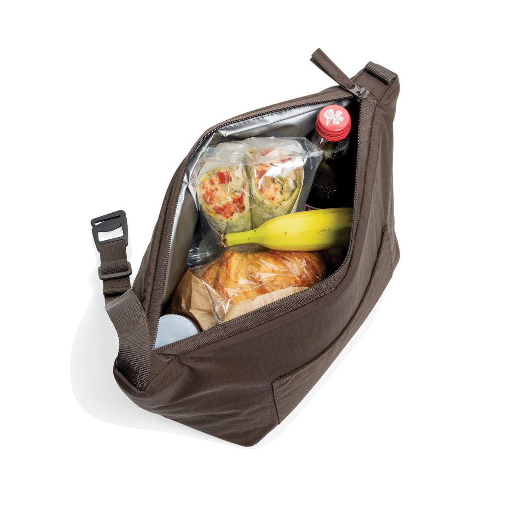 KENTO URBAN Kühltasche aus RCS recyceltem Nylon – braun