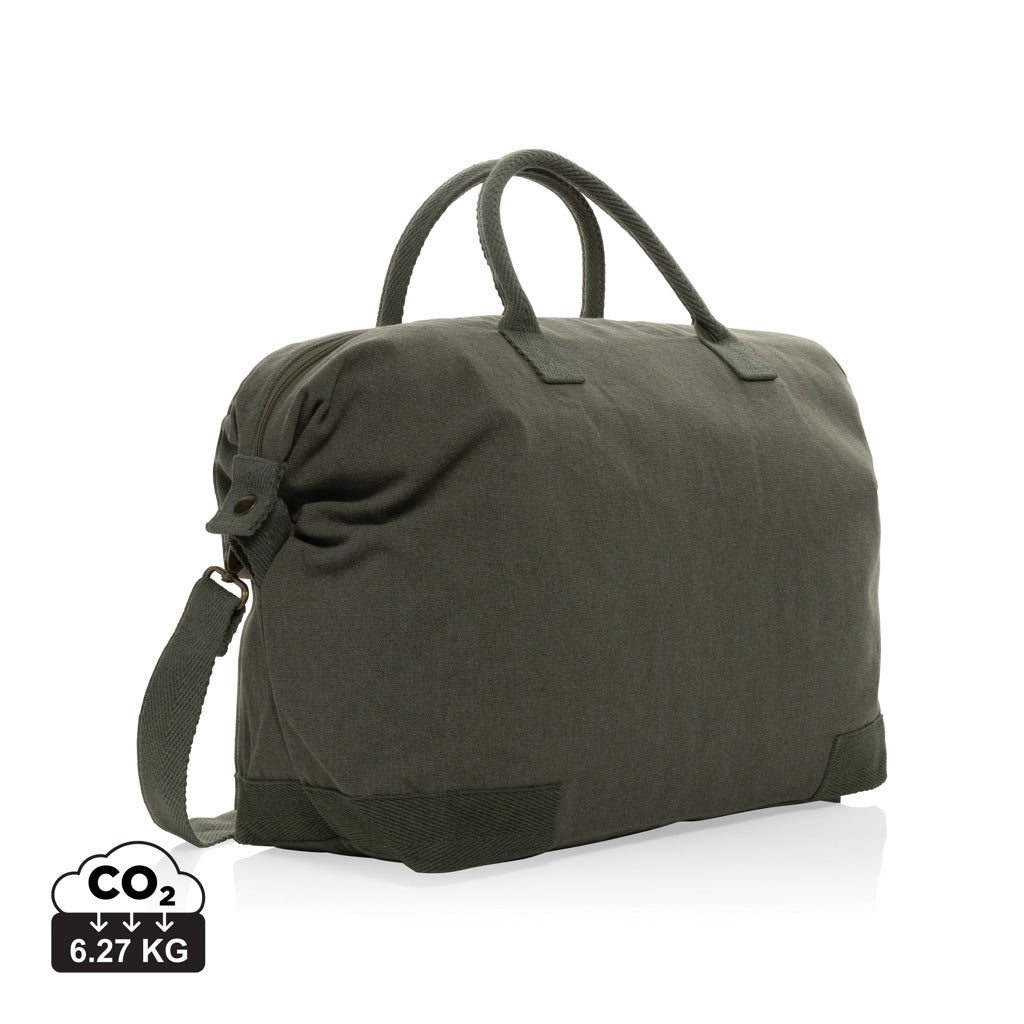 Kezar AWARE™ 500g/m² Wochenendtasche aus recyceltem Canvas – grün