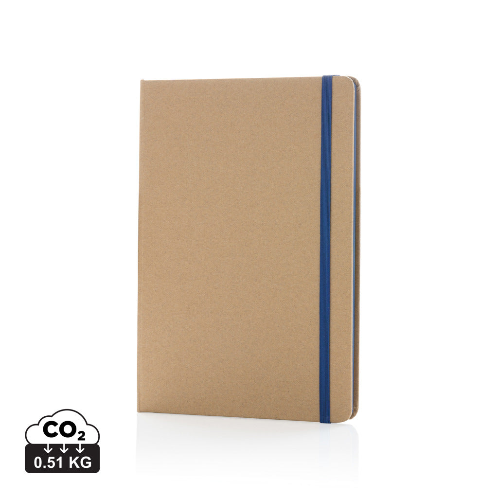 Kraft A5 Notizbuch – blau