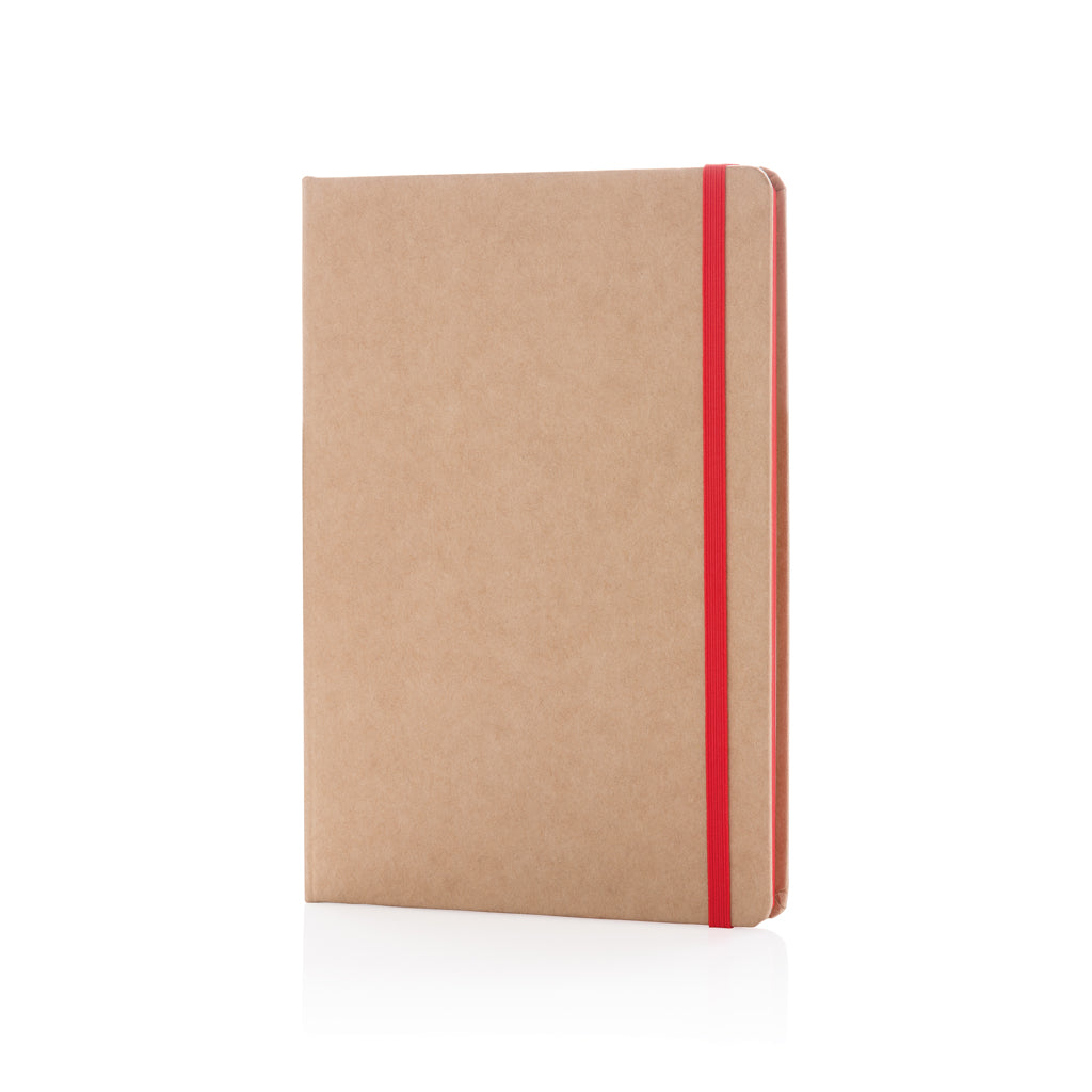 Kraft A5 Notizbuch – rot