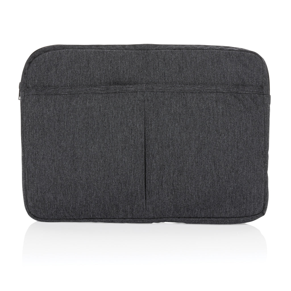 Laluka AWARE™ 15,6" Laptoptasche aus recycelter Baumwolle – anthrazit